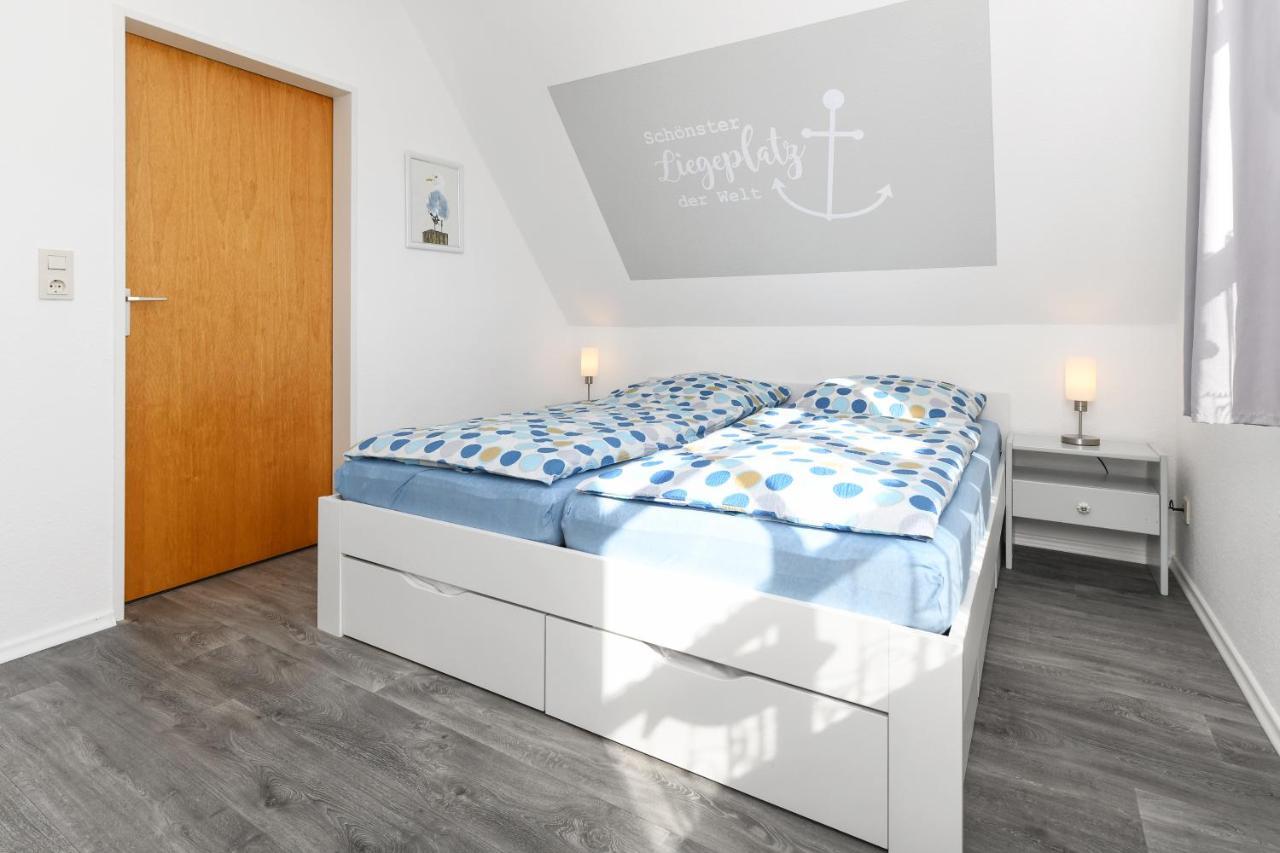 Ferienwohnung Seepferdchen Im Wohnpark Werdum Exteriör bild